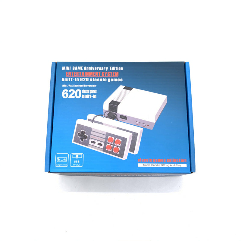 Consola simulador de Nintendo NES Game Console 8-bit Nostalgic 80 S Retro FC NES 620 TV Mini Game Host