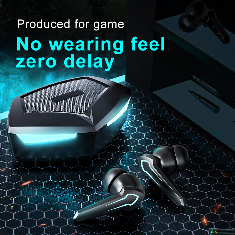 AUDIFONOS GAMER TWS Gaming Headset Gamer Without Delay 360 Stereo Wireless Bluetooth 5.1 Headphones Sports Earplugs With Microphone 10 Hours