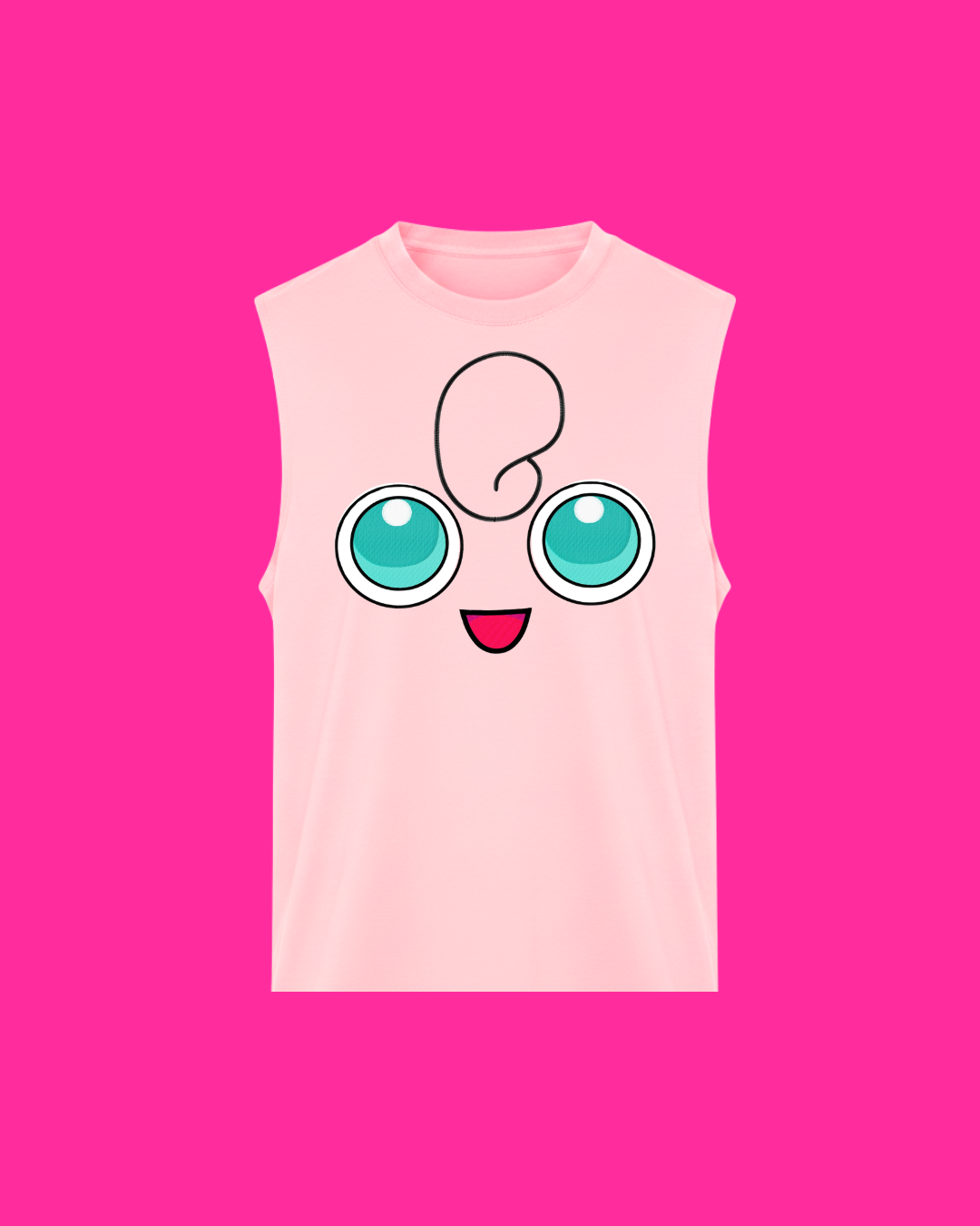 Playera sin mangas Jiggly