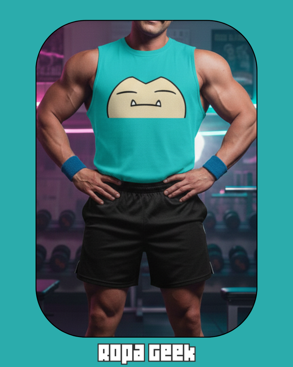 Playera sin mangas Snorli