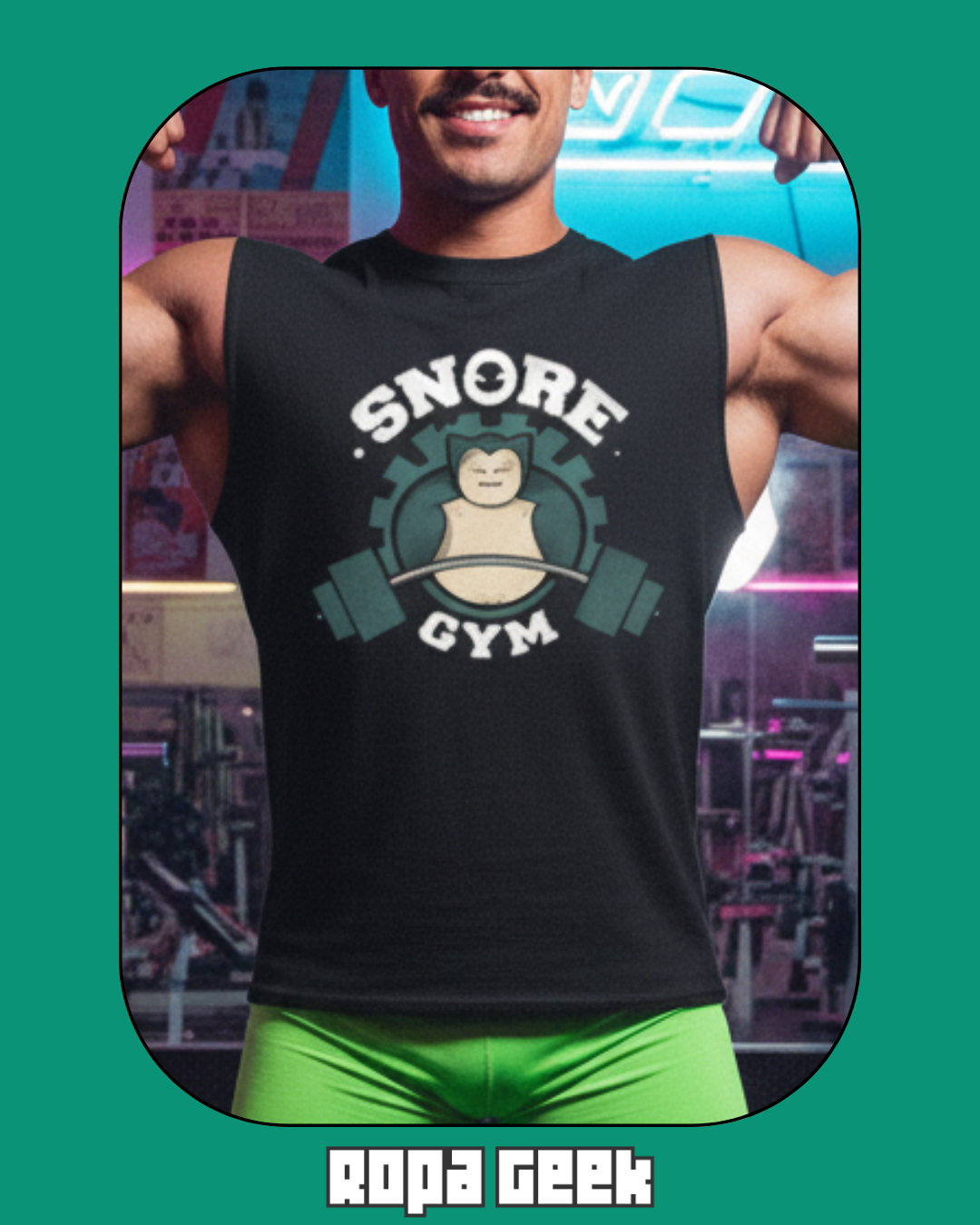 Playera sin mangas  Snorlx