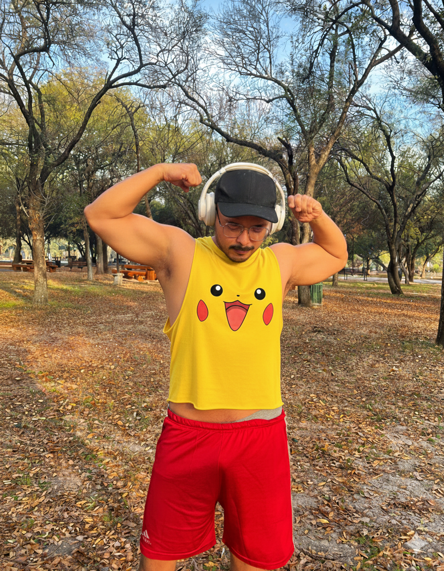 Crop Top Pikachu
