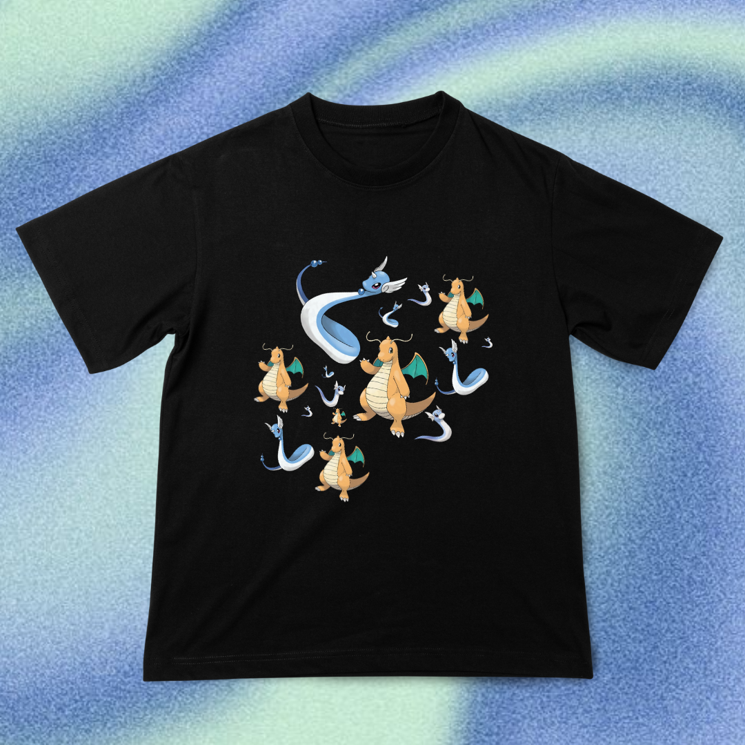 Playera Dratini-Dragonair-Dragonite Obsession